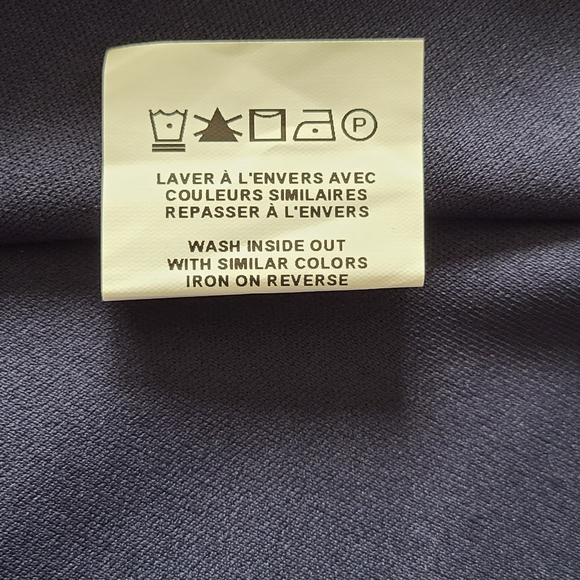 LE CHATEAU OFF THE SHOULDER DRESS NAVY COLOR Size Small - Picture 10 of 14